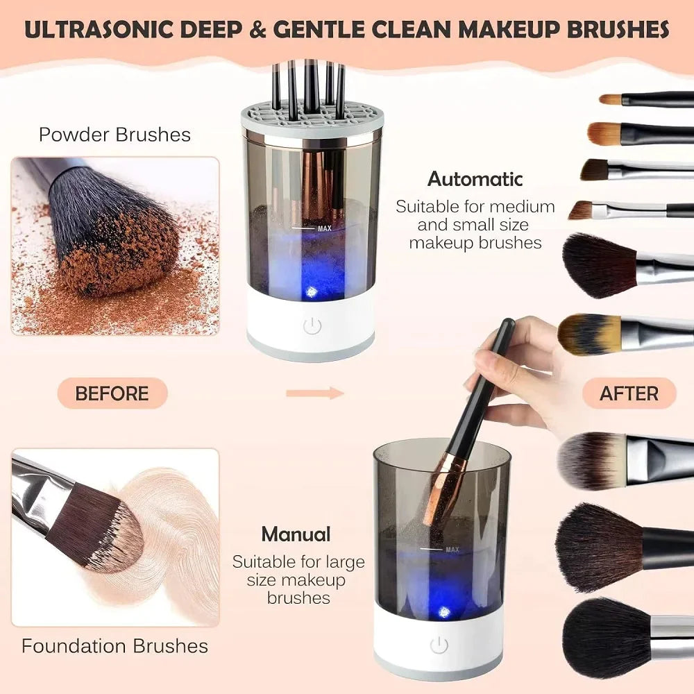 Automatic Fast Electric Makeup Brush Cleaning Machine